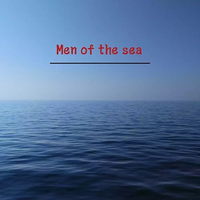 大海的男人手机微博封面模版
