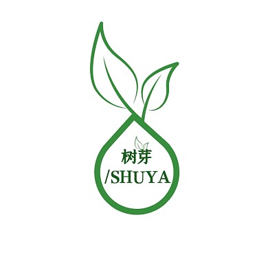 绿色生态简约风格大气门店LOGO