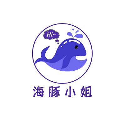动物简约电商logo