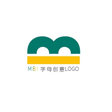 MBI字母创意logo设计