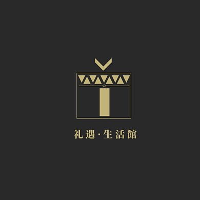 礼品文创生活极简几何logo