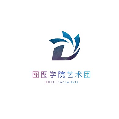 艺术团社团简约炫彩logo