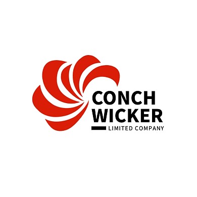 威客国外专题红色海螺简约logo设计