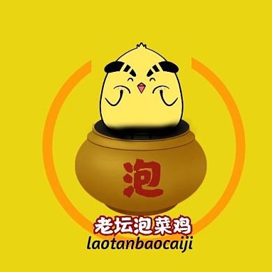 老坛泡菜鸡logo