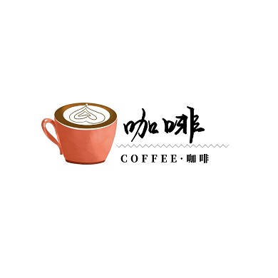 咖啡店logo简约创意