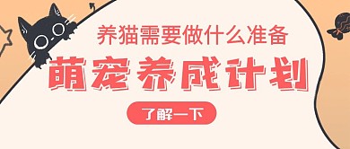 杏色公众号封面首图简洁卡通时尚