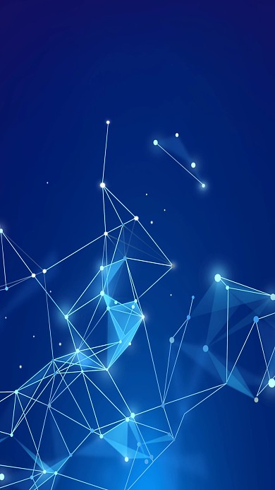 图怪兽原创元素商务抽象线条科技背景