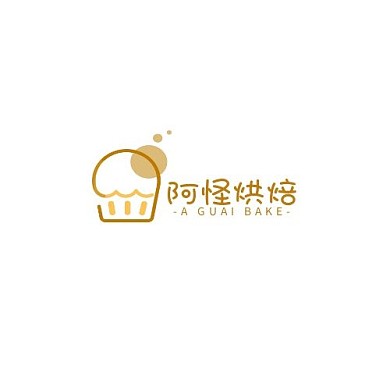 咖色现代风格烘焙logo设计