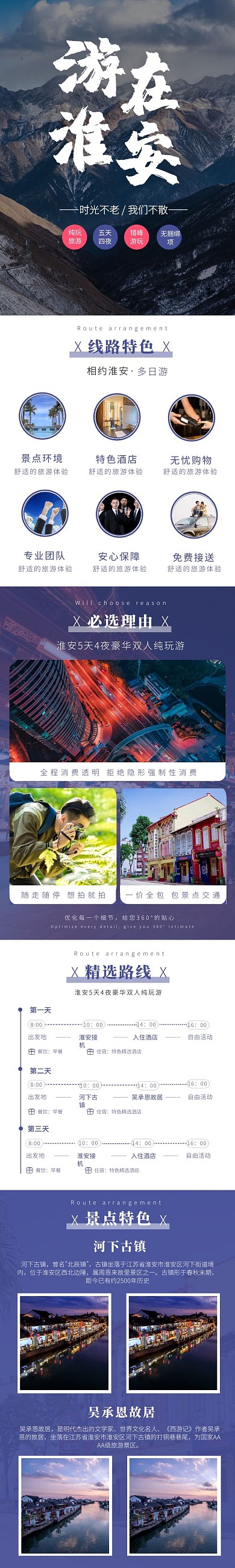 游在淮安旅游详情页