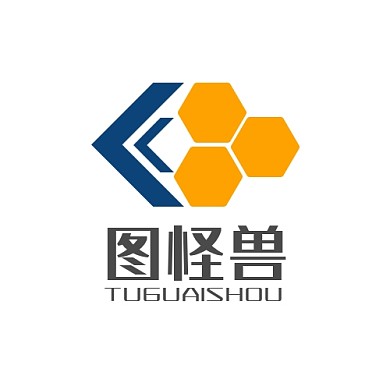 科技互联网公司黄色菱形平面LOGO