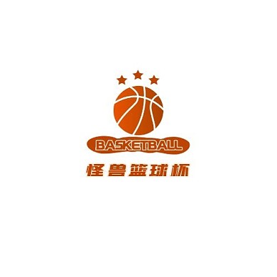 几何篮球杯LOGO