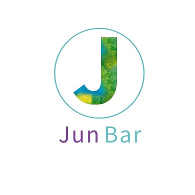 炫彩紫J字母英文酒吧夜店招牌LOGO