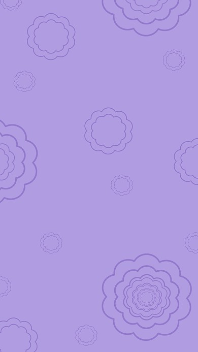 图怪兽原创素材古风花卉紫色日常通用背景