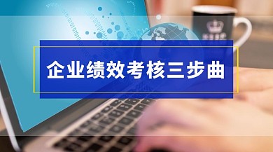 企业绩效考核导入三步曲公众号封面
