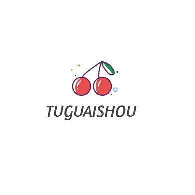 水果叶子卡通简约logo设计