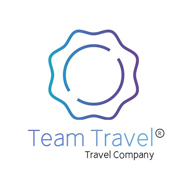 旅游社渐变logo设计旅游团