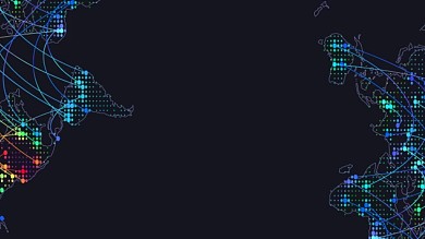 图怪兽原创元素科技风风格主题海报背景