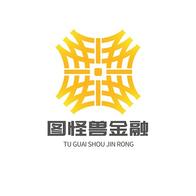 渐变金融投资公司钱币品牌宣传LOGO