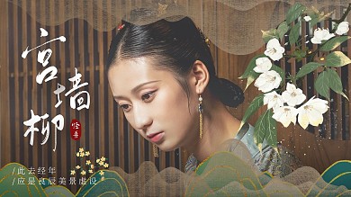 古风女子宫墙柳安利视频封面