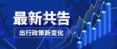 最新公告出行指南公告公众号封面首图