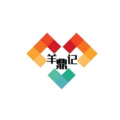 羊鼎记店铺创意简约LOGO