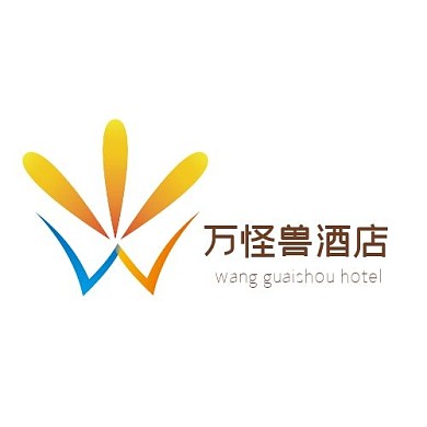 logo字母W黄色创意酒店LOGO设计