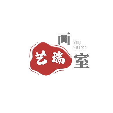 印章画室工作室中国风古风logo