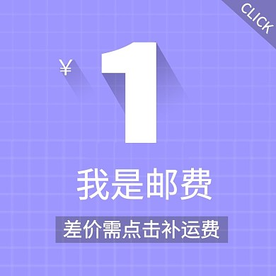 邮费补差价简约大气紫色主图直通车