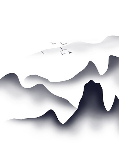 古风山水装饰画