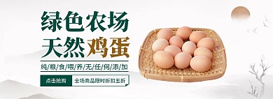 笨鸡农产品家禽淘宝移动banner