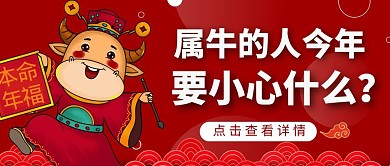 属牛的人今年要注意什么
