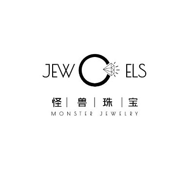 简约黑白珠宝logo