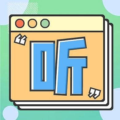 听字主题创意简约撞色公众号次图