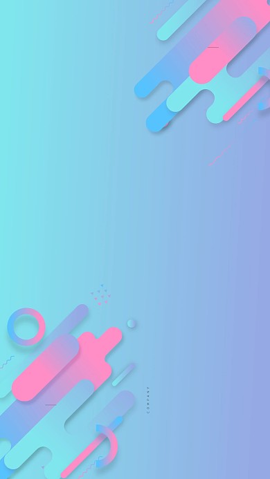 图怪兽原创元素创意几何风格手机海报