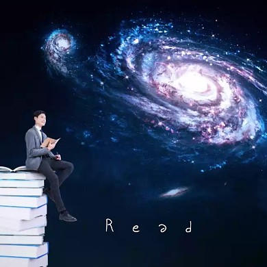 绿色卡通国际儿童读书日手机微博封面