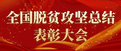 全国脱贫攻坚总结表彰大会