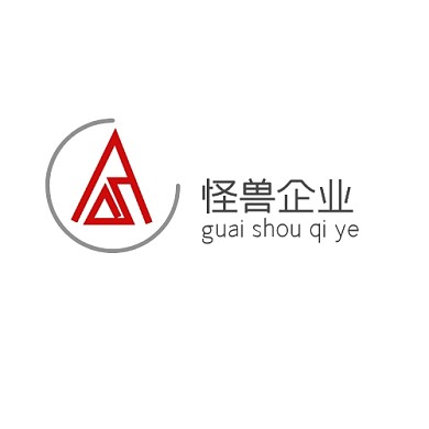 红色三角怪兽企业logo