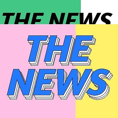 创意撞色粉黄绿THENEWS公众号次图