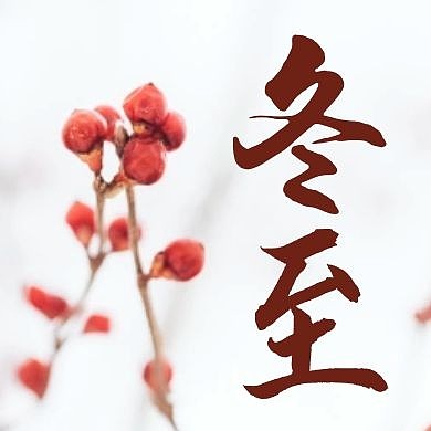冬至节气祝福摄影风公众号次图