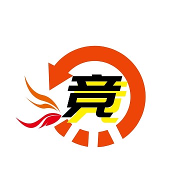 红色火焰电竞馆logo