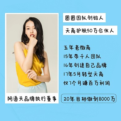 简约微商创造人人物介绍红包头像