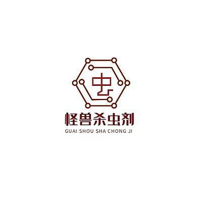 几何线条杀虫剂LOGO