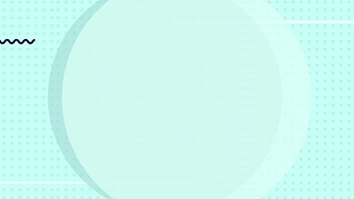 扁平几何清新公众号封面线条