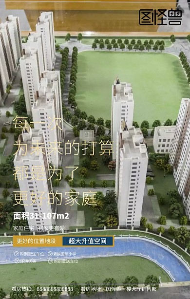 地产手机海报