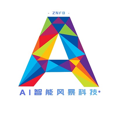 AI智能科技渐变风LOGO