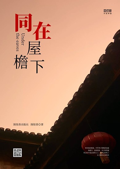 简约屋檐情感家族斗争凶杀小说书籍封面