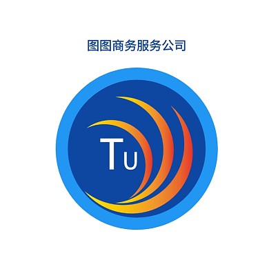 简约  商务 服务 公司 logo