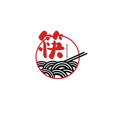 筷logo筷子logo创意设计