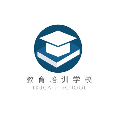 教育培训学校创意logo设计
