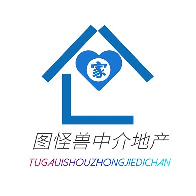 房屋中介租房logo	